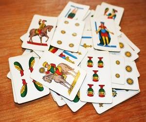 sognare carte da gioco