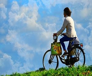 sognare di andare in bicicletta