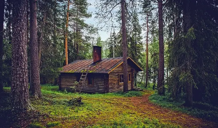 sognare casa di legno