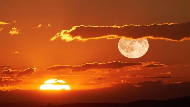 Sognare TRAMONTO di SOLE e LUNA  Sogno di Marina